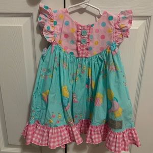 2T Eleanor Rose birthday dress